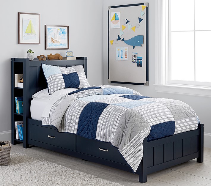 Camp Storage Bed Kids Beds, Pottery Barn Storage Bed No Headboard