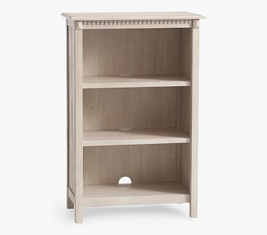 Rory 3-Shelf Bookcase, Weathered White, Standard Parcel Delivery