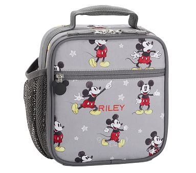 Grey Mickey Mouse, Mackenzie Classic Lunch Box