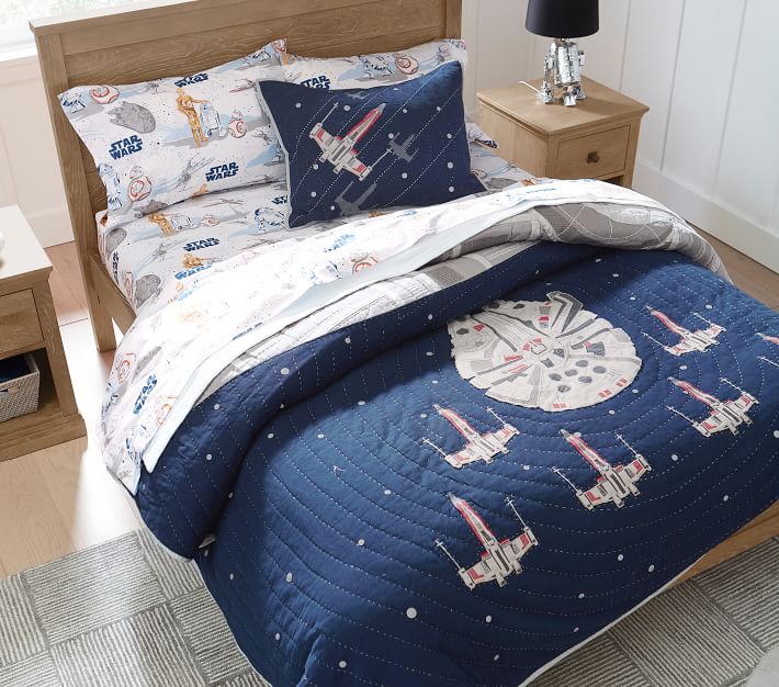 Star Wars™ Millennium Falcon™ Kids' Comforter Set | Pottery Barn Kids