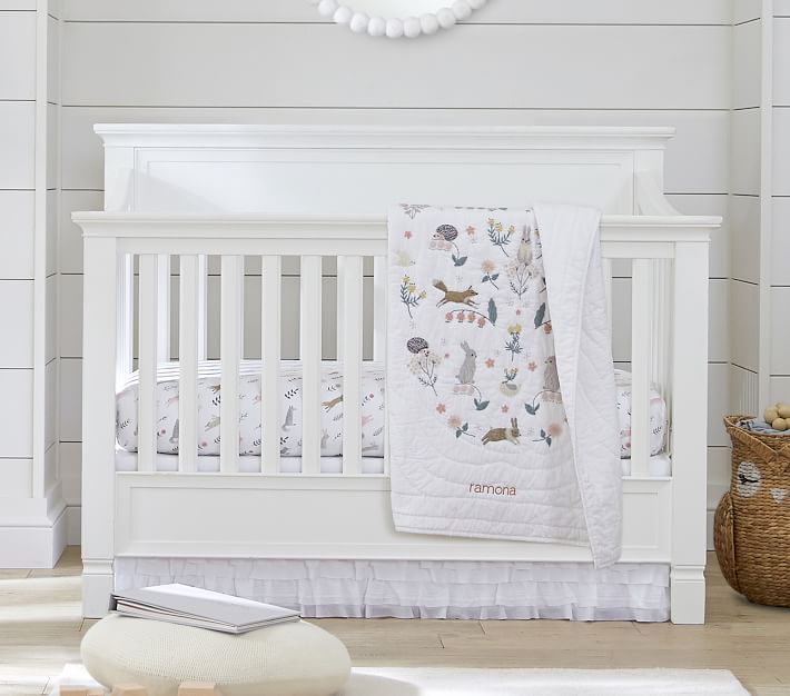 Larkin 4in1 Convertible Baby Crib Pottery Barn Kids