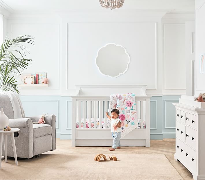 Larkin 4in1 Convertible Baby Crib Pottery Barn Kids