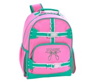 포터리반 키즈 맥켄지 초등 백팩 Potterybarn Mackenzie Pink Solid Green Trim Backpacks