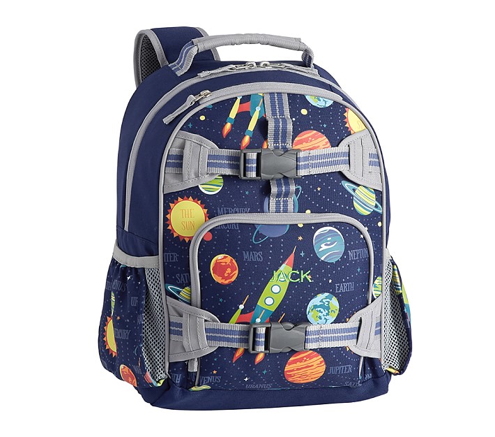 Glow-in-the-Dark Solar System Navy Mackenzie Small Backpack | Pottery ...