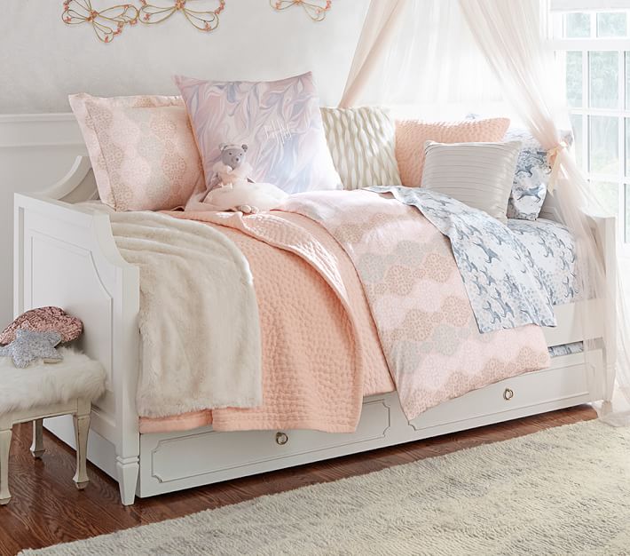 Glitter Tulle Bed Canopy Pottery Barn Kids