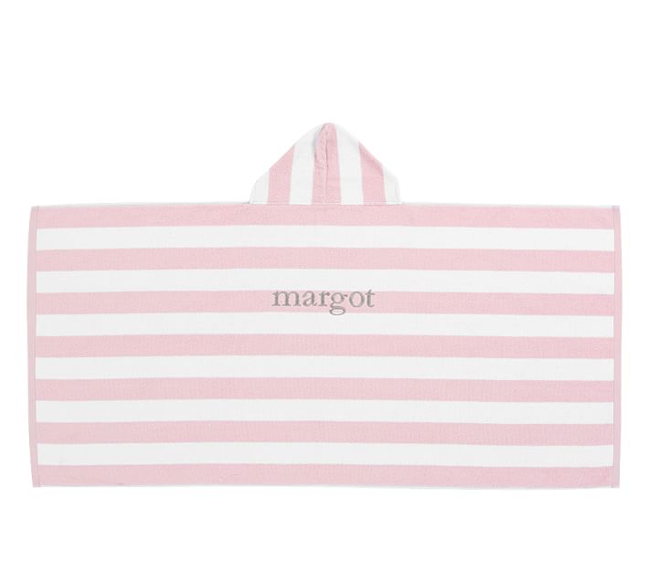 Rugby Stripe Hooded Towel Pottery Barn Kids