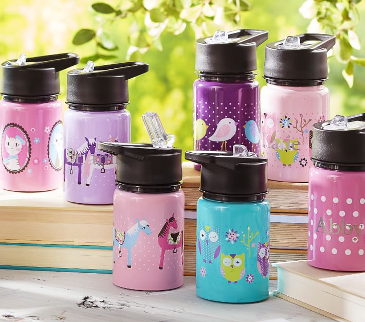 Mackenzie Kids Water Bottle Pottery Barn Kids
