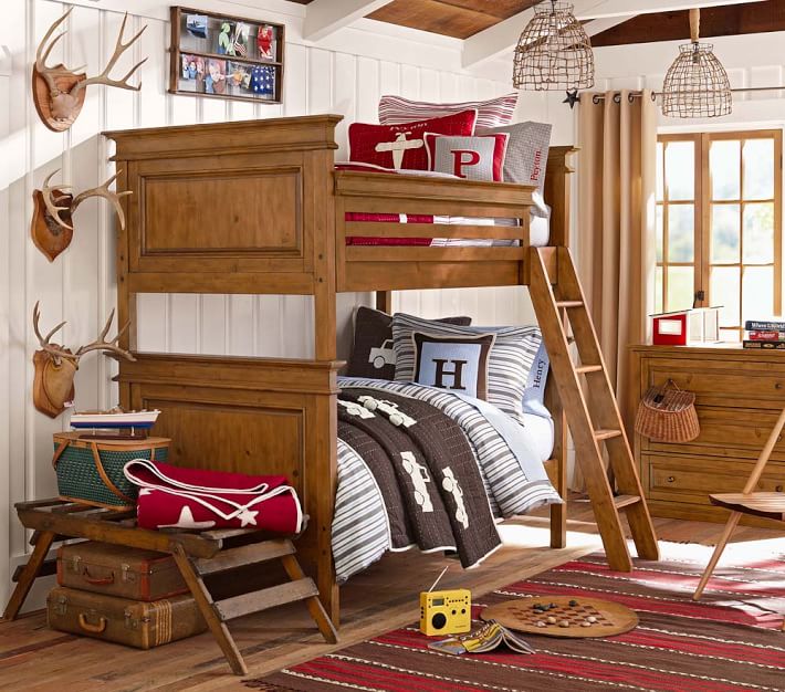 Lakehouse Stripe Duvet Cover Pottery Barn Kids