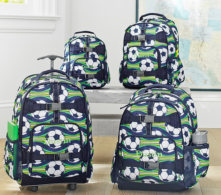 Soccer ball pack lunch football Pottery Barn Kids TECH  Large backpack sports