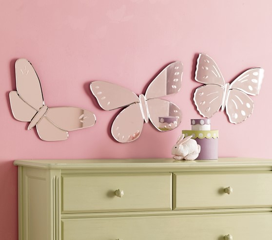 Butterfly Kids Mirrors | Pottery Barn Kids