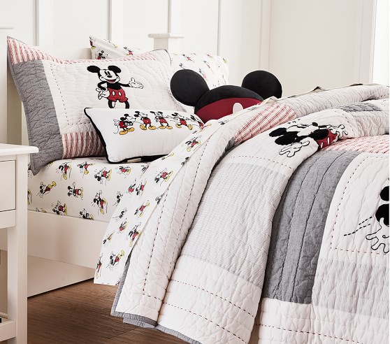 Disney Mickey Mouse Bedding Look, Disney Bedsheets King Size