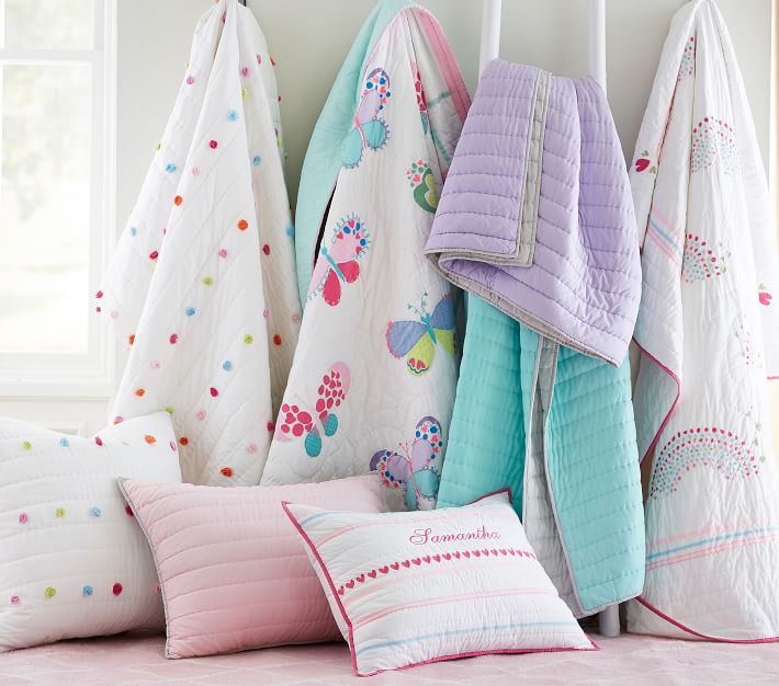 Rainbow Kids' Comforter Set Pottery Barn Kids