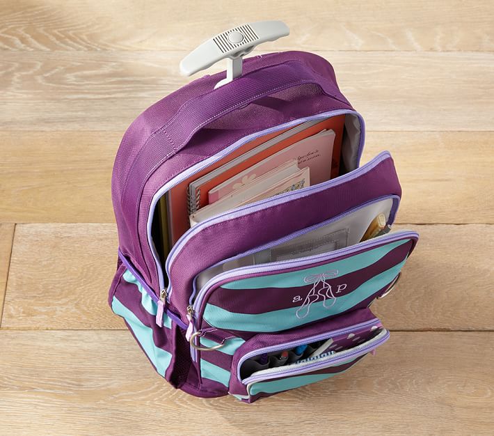 Fairfax Pink/Green Girls Backpacks Pottery Barn Kids