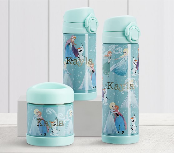 Mackenzie Aqua Disney Frozen Kids Water Bottles Thermos Pottery Barn Kids Mackenzie Aqua Disney Frozen Kids Water Bottles Thermos Pottery Barn Kids