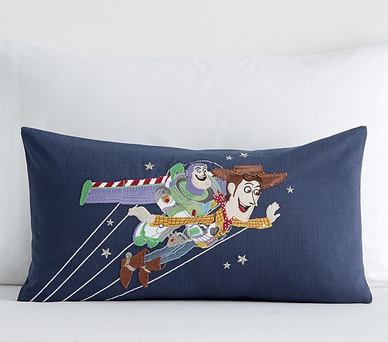 Pottery Barn Kids Disney Pixar Toy Story Standard Pillowcase Woody Buzz SET OF 2