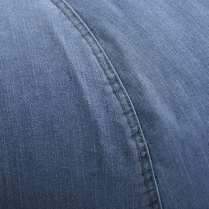 Denim Anywhere Beanbag™ Kids Bean Bag Chairs Pottery Barn Kids