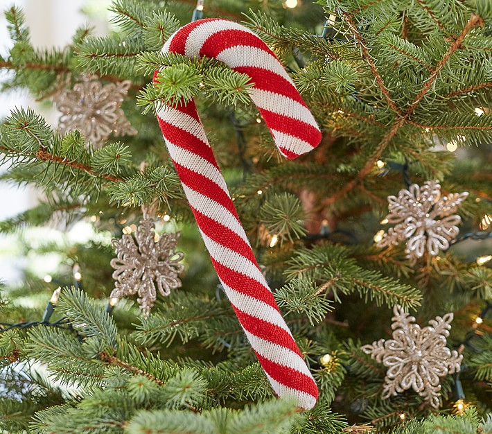 Oversized Candy Cane Christmas Ornament | Pottery Barn Kids