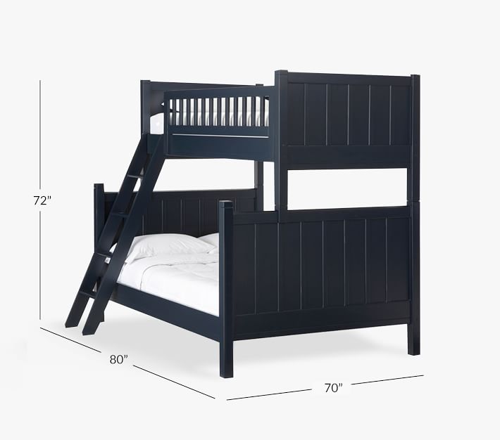 Camp TwinOverFull Kids Bunk Bed Pottery Barn Kids