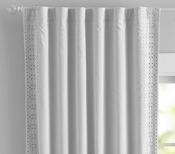 Details about   Pottery Barn Kids Audrey Chenille Dot Curtains Panels Drapes 44x63 Green 
