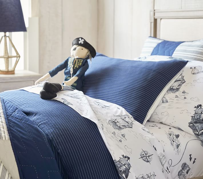 Reversible Matelasse Kids' Duvet Cover Pottery Barn Kids