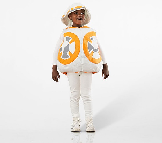 BB-8 Halloween Boy Costume Star Wars Droid BB8 Child Toddler 3T 4T Disney 7 New