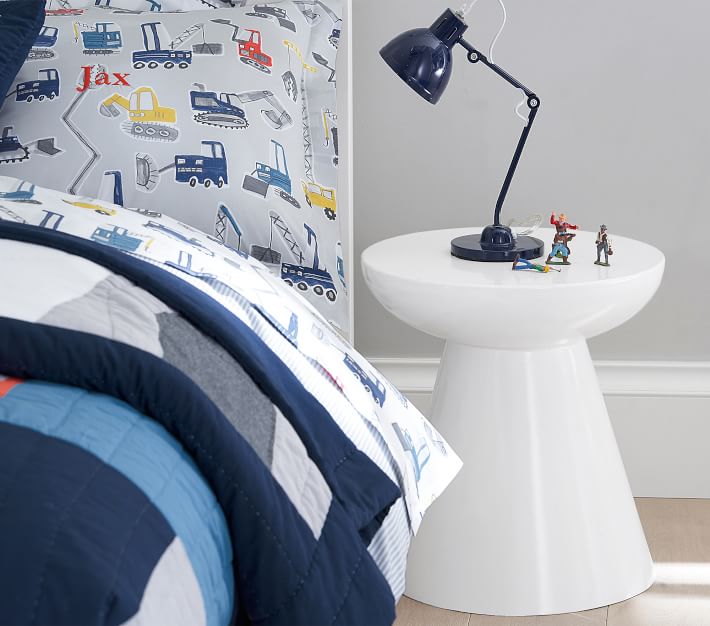 Organic Jax Construction Kids' Sheet Set Pottery Barn Kids