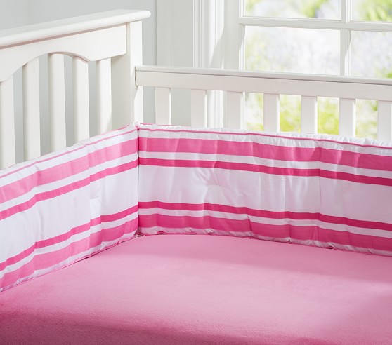 $44 Pottery barn ORGANIC Crib Toddler bed Fitted Sheet CHAMOIS PINK girl GIFT NP 