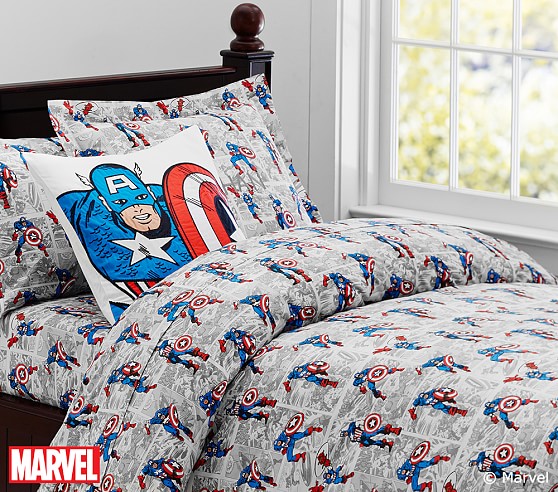 captain america duvet cover