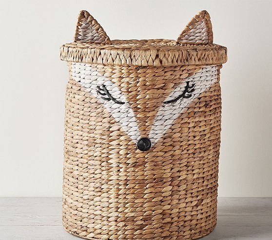 fox toy bin