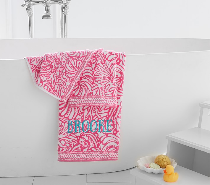 asdew987 Lilly Pulitzer Bath Towels Beach Towel Bath Towel Antibacterial Absorbent Soft 130 x 80 cm