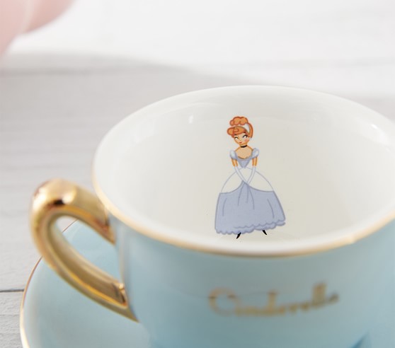 Disney Princess Tea Set Porcelain 10 Piece Girls Xmas Gift Stocking Filler New 