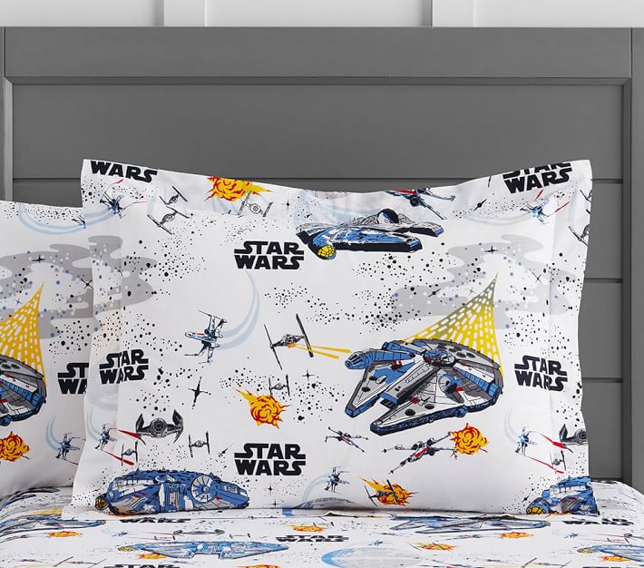 The #ForceFriday secret’s out! We built a Star Wars Millennium Falcon - BED!  | Pottery Barn Kids
