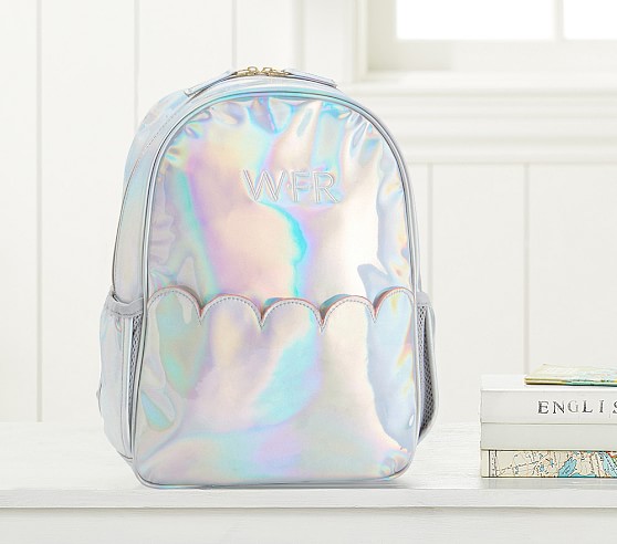 iridescent backpack