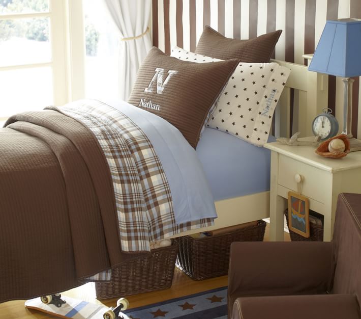 Kingston Plaid Quilt Pottery Barn Kids