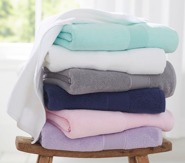 Classic Solid Kids Bath Towel Pottery Barn Kids