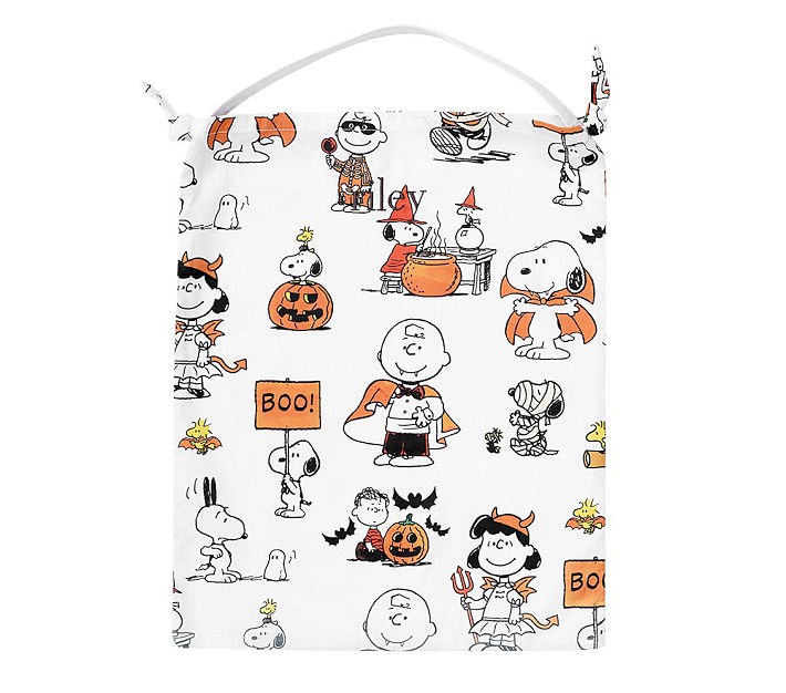 Snoopy® Pillowcase Treat Trick Or Treat Bag Pottery Barn Kids