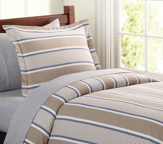 pottery barn jackson stripe