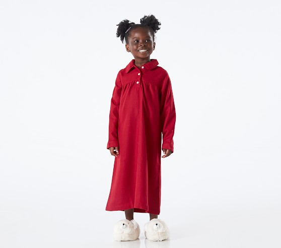 red flannel nightgown