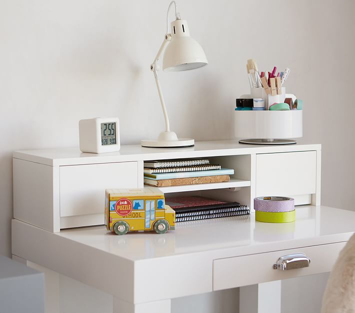 Parsons Mini Kids Desk & Hutch | Pottery Barn Kids