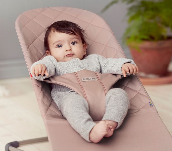 BABYBJÖRN® Quilted Cotton Baby Bouncer Bliss | Baby Rockers | Pottery ...