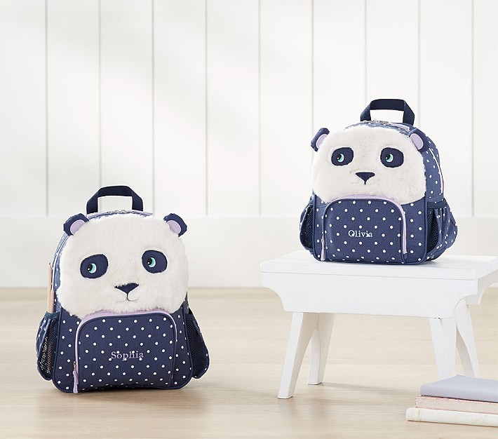 pottery barn panda backpack