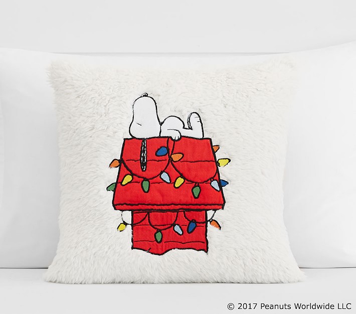 Details about   Pottery Barn Teen Peanuts Good Grief Set Of 2 Pillow Cases 