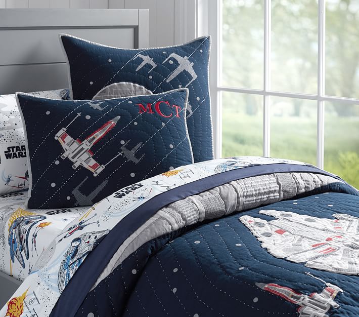 Star Wars™ Millennium Falcon™ Kids' Comforter Set | Pottery Barn Kids