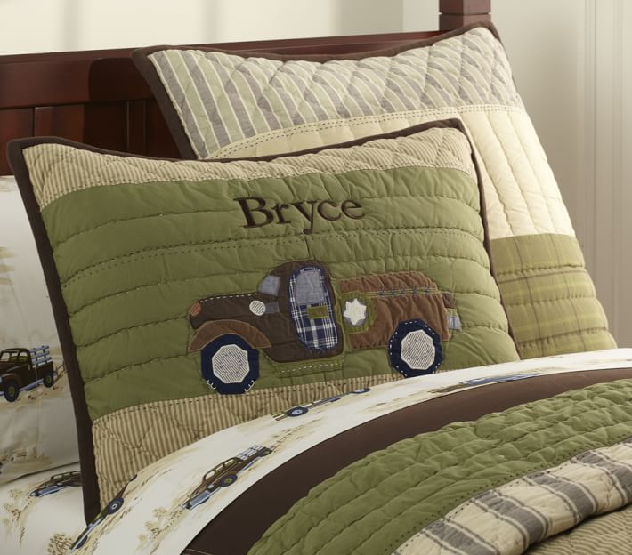Bryce Trucks Quilt Pottery Barn Kids