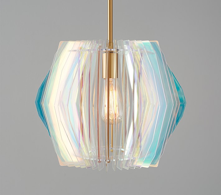 Iridescent light fixture Clearance