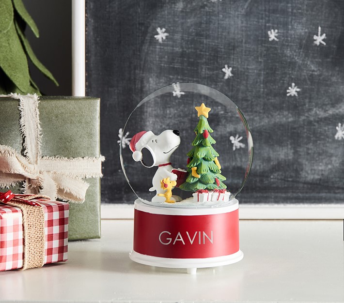 Snoopy® Snow Globe Pottery Barn Kids