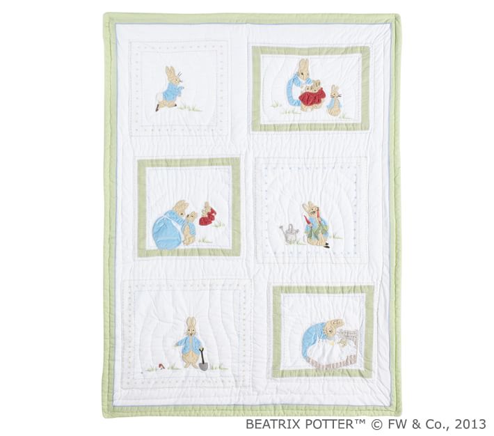 Peter Rabbit™ Crib Bedding Set Pottery Barn Kids