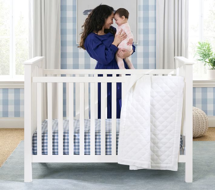 Belgian Flax Linen Baby Bedding Crib Bedding Pottery Barn Kids