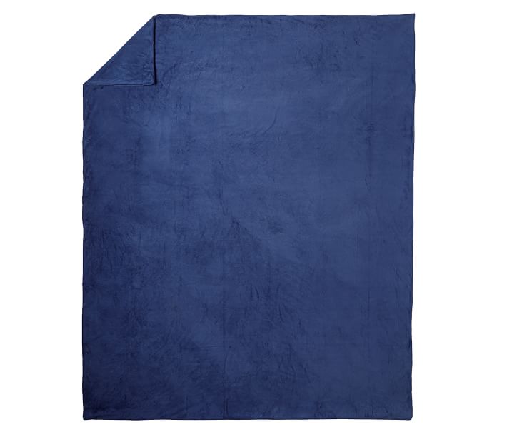 Boys Luxe Chamois Kids' Duvet Cover Pottery Barn Kids