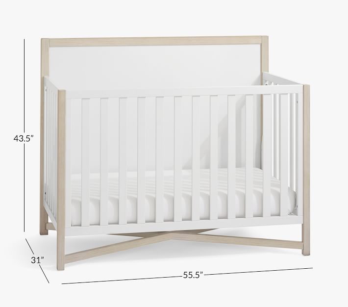 Cole Farmhouse 4-in-1 Convertible Crib | Pottery Barn Kids